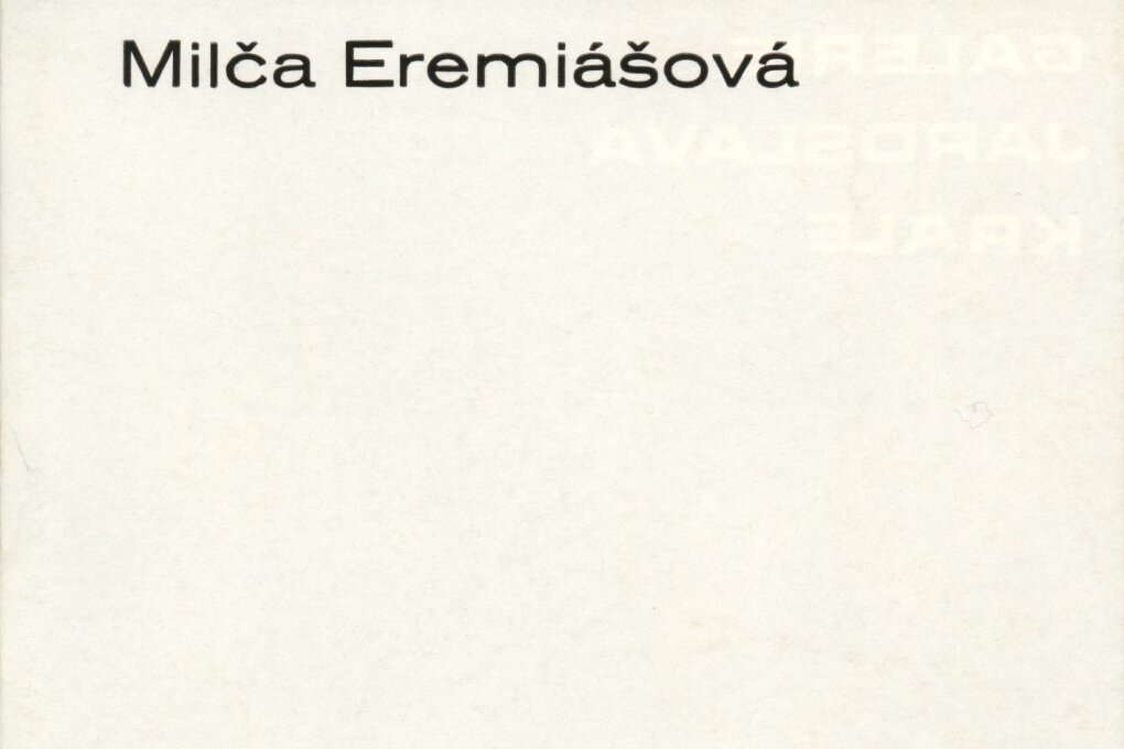 Milča Eremiášová. Paličkované krajky
